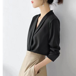 Sexy blouses with roll neck | and buttons for women | BEGOGI Shop |