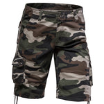 Men's Cargo Shorts | Casual summer shorts |BEGOGI SHOP | 002Green camo