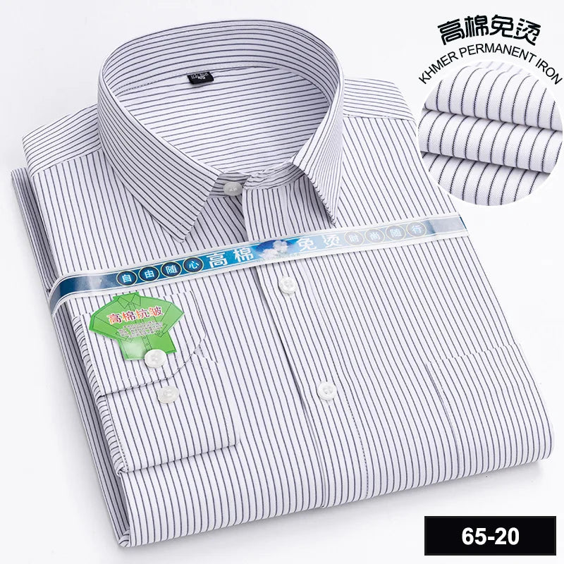 Men's Plaid Long Sleeve Shirt | BEGOGI shop | 65-20