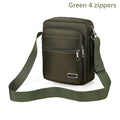 Green 4 zippers