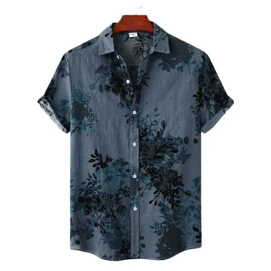 Men's stylish short sleeve shirts | BEGOGI shop | gray