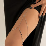 Pearl Leg Chain Women Simple | Elastic thigh chain | BEGOGI shop | BK00133