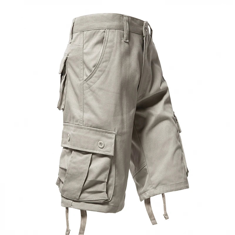 Men's Cargo Shorts |Casual shorts|BEGOGI SHOP | 02 Beige