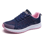 Casual shoes for women | Breathable Mesh Flat Walking Shoes | BEGOGI SHOP| Blue