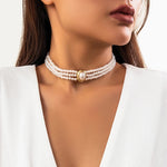 Imitation Pearl Necklace and Bracelet for Women | BEGOGI shop | A5