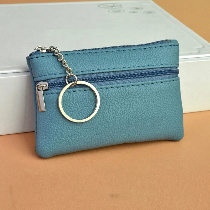 Small mini purse | Key case | Loose money bag |BEGOGI SHOP | Blue