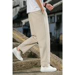 Men's Cotton Linen Wide Leg Pants | BEGOGI SHOP |