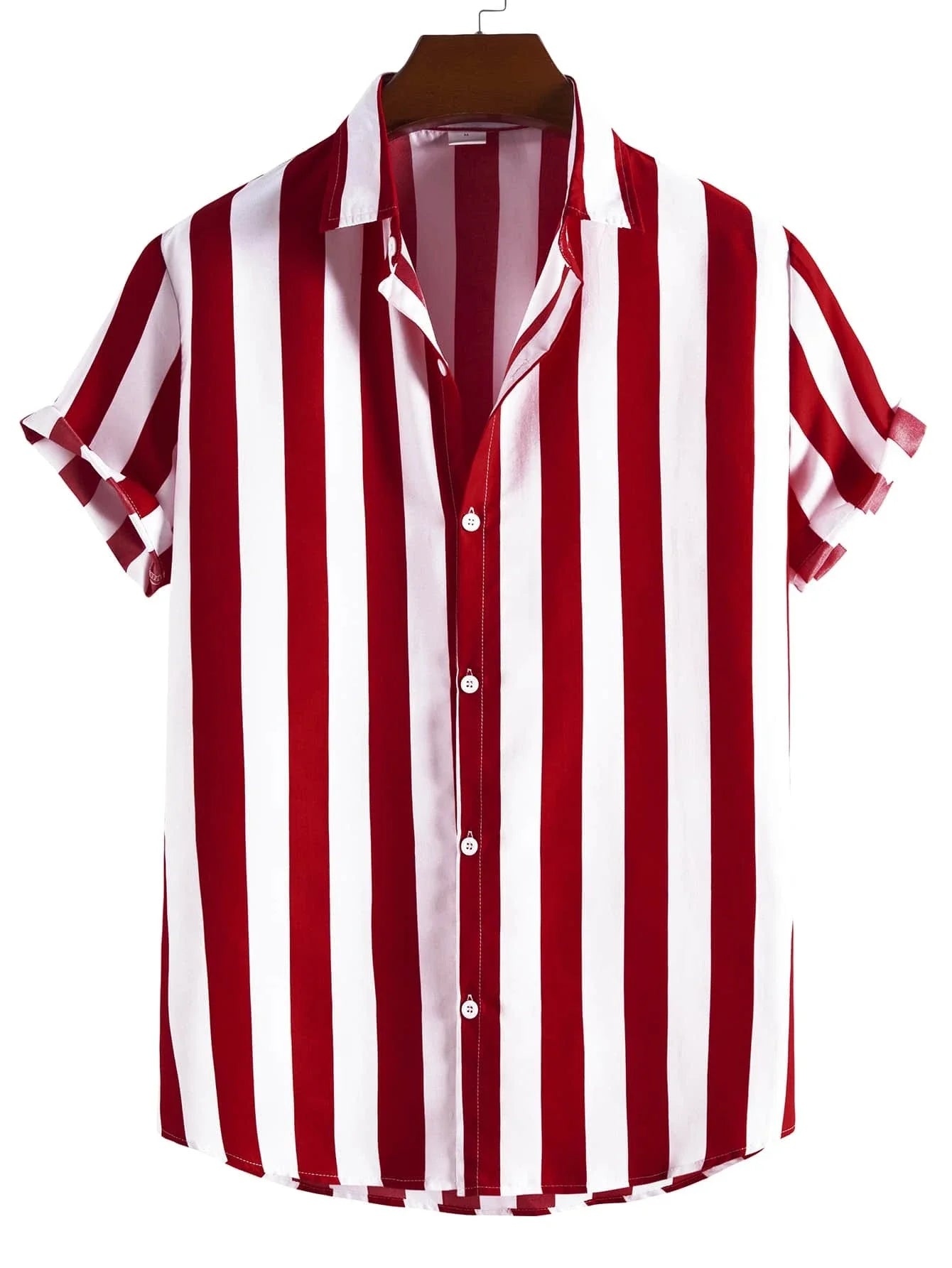 Vertical Stripes Men's Shirt | BEGOGI shop | NCLZ1N20230712L