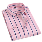 Men's formal shirt with lapel button | BEGOGI shop | 05 pink