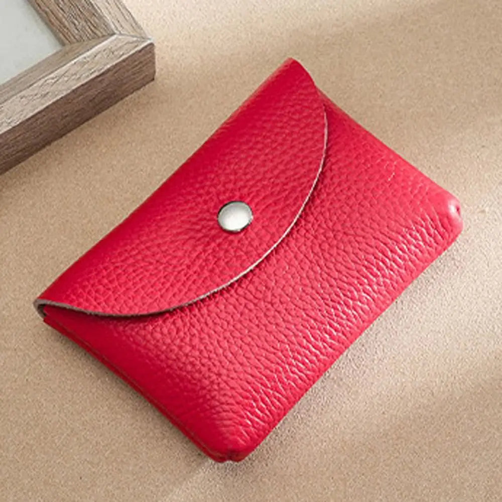Zipper purse | wallets for women | |casual portable wallet |BEGOGI SHOP | red-simple