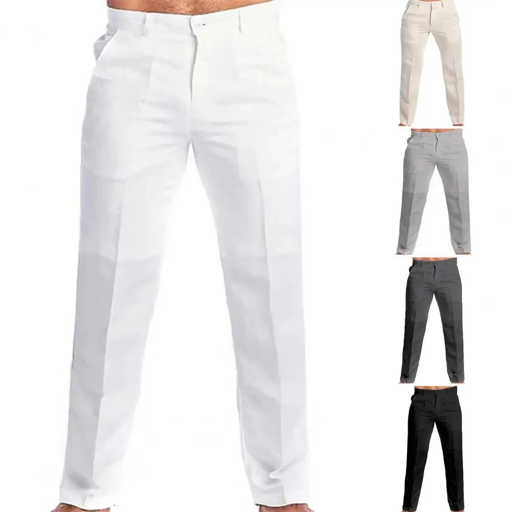 Linen pants with pocket | Men's Fashion Stylish Sweatpants |BEGOGI SHOP |