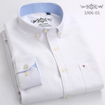 Men's Plaid Long Sleeve Shirt | BEGOGI shop | 1006-01