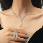 3 Pcs/Set Women Lady Necklace Earrings | BEGOGI shop| 11 CHINA