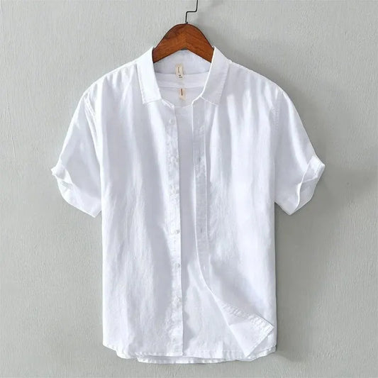 Men's Breathable Linen Sleeveless Shirt | BEGOGI shop |