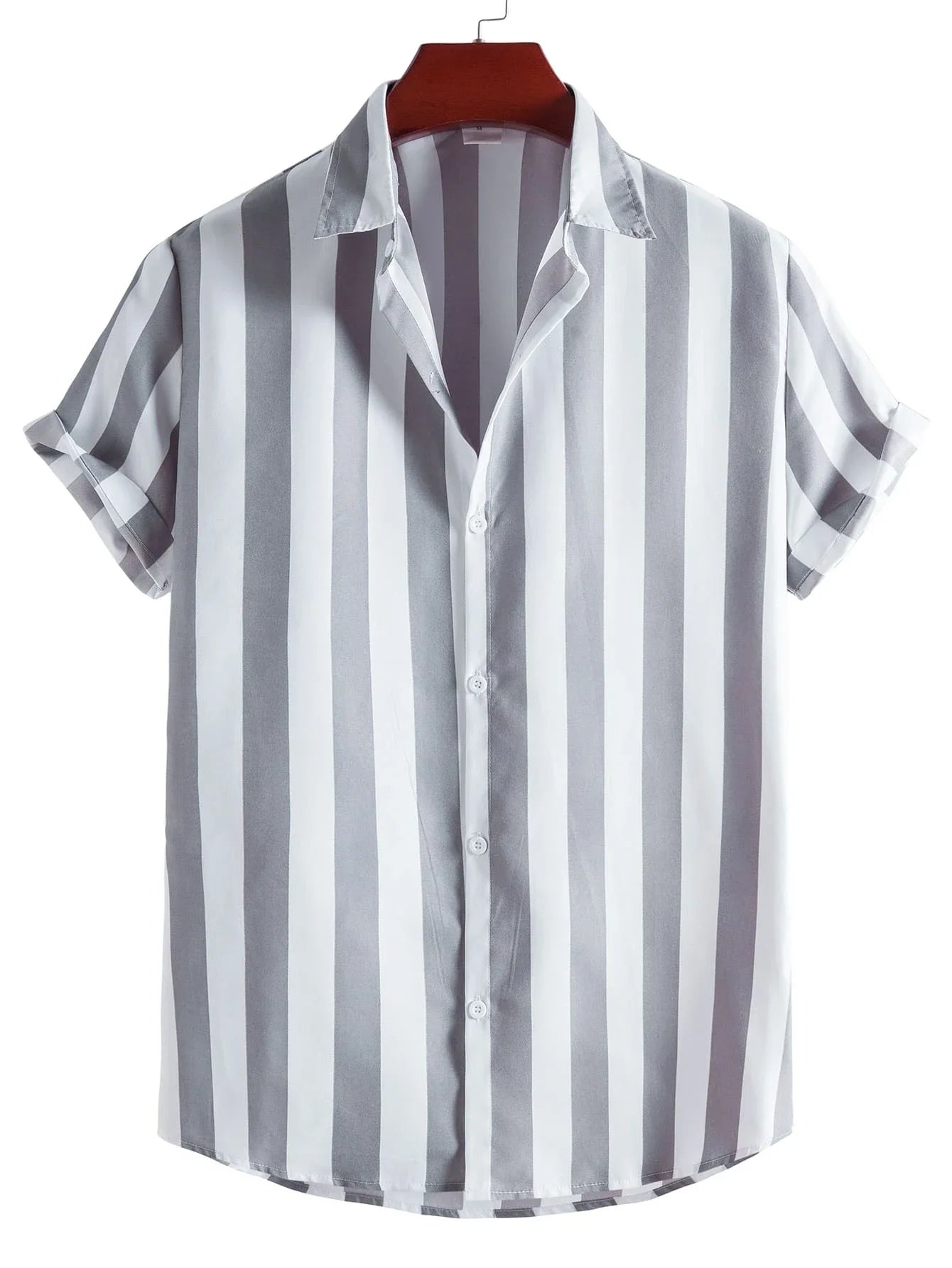 Vertical Stripes Men's Shirt | BEGOGI shop | NCLZ1N20230712F