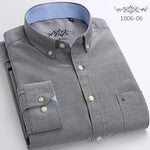 Men's Plaid Long Sleeve Shirt | BEGOGI shop | 1006-06