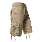 Men's Cargo Shorts |Casual shorts|BEGOGI SHOP | 02 Khaki