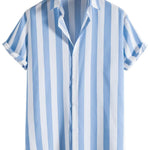 Vertical Stripes Men's Shirt | BEGOGI shop | NCLZ1N20230712K