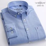 Men's Plaid Long Sleeve Shirt | BEGOGI shop | 1006-05