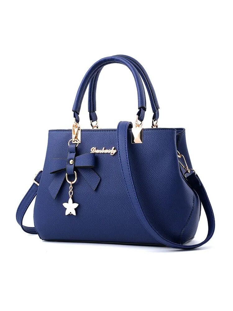 Women's fashion bag | Top handle bag | Shoulder bag |BEGOGI SHOP | Blue
