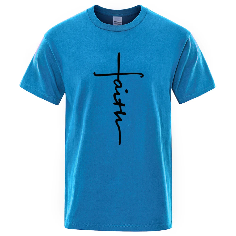 Men's Short Sleeve T-Shirt | luxury brand | BEGOGI SHOP | Light Blue-JIT214h