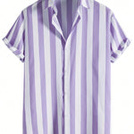 Vertical Stripes Men's Shirt | BEGOGI shop | NCLZ1N20230712G