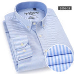 Men's Plaid Long Sleeve Shirt | BEGOGI shop | 1006-18
