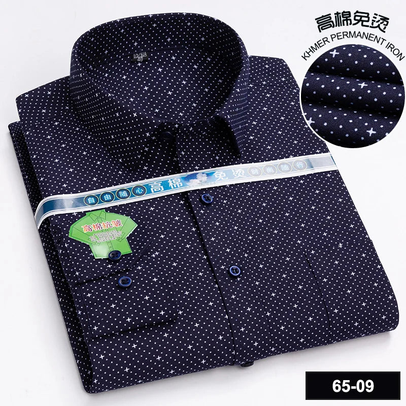 Men's Plaid Long Sleeve Shirt | BEGOGI shop | 65-09