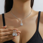 3 Pcs/Set Women Lady Necklace Earrings | BEGOGI shop| 12 CHINA