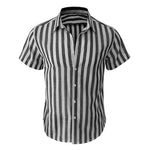 Vertical Stripes Men's Shirt | BEGOGI shop | ESYJXC443