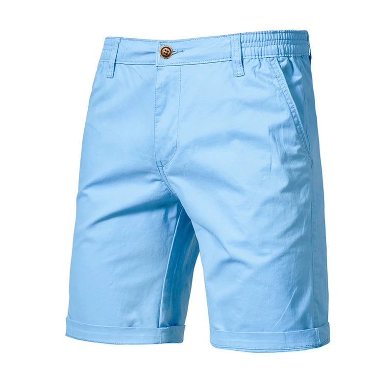 High quality men's casual shorts | Men Beach Shorts|BEGOGI SHOP | SkyBlue
