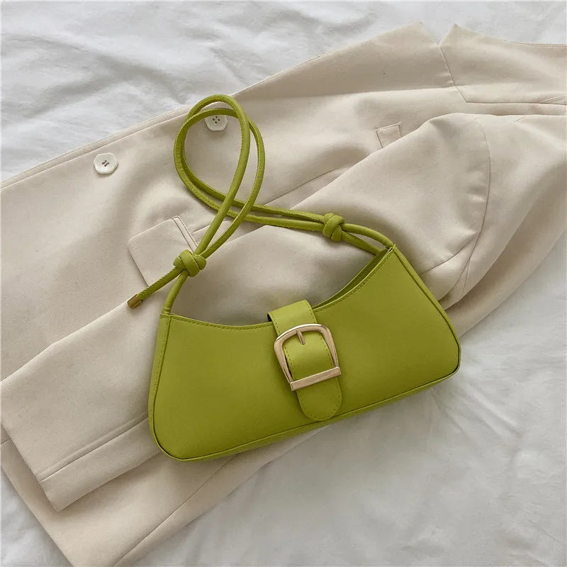 Women's shoulder bag | Small bag | Textured crossbody bag |BEGOGI SHOP | Green