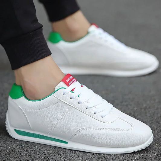 Sneakers | fashion board | soft white flat shoes |BEGOGI SHOP | green