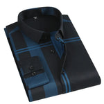 Men's formal shirt with lapel button | BEGOGI shop | 03 diamond plaids