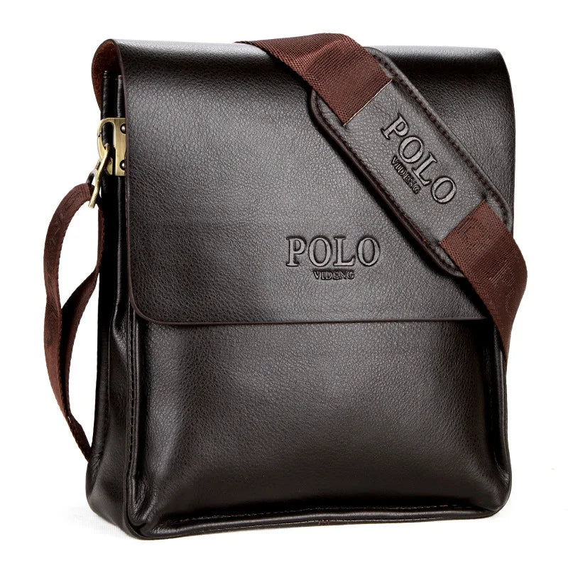 GOLF bag for men | casual fashion shoulder bag |BEGOGI SHOP | Brown 21x24x7cm