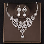3 Pcs/Set Women Lady Necklace Earrings | BEGOGI shop| 13 CHINA