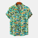 Men's Hawaiian Shirt Button-Down Lapel for Outdoors | BEGOGI shop | ES823M202305155