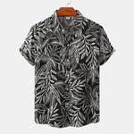 Men's Hawaiian Shirt Button-Down Lapel for Outdoors | BEGOGI shop | ES823M20230514Z