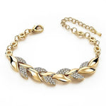 Luxury Braided Leaf Bracelet for Women | BEGOGI shop |