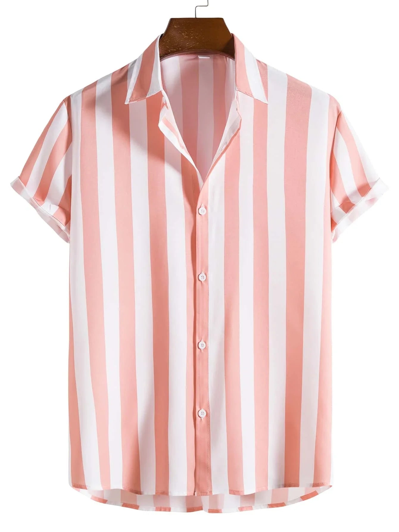 Vertical Stripes Men's Shirt | BEGOGI shop | NCLZ1N20230712E