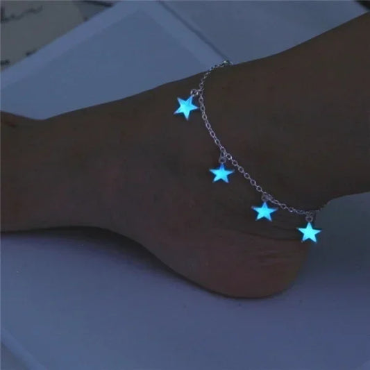 Women's luminous ankle chains | BEGOGI shop|