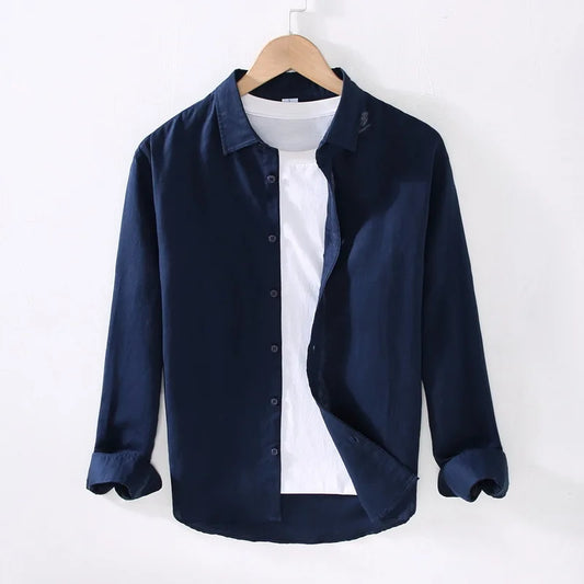 Long sleeve shirt | High-quality breathable sports tops |BEGOGI SHOP | Navy Blue