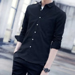 Men's Plaid Long Sleeve Shirt | BEGOGI shop | 8758-9