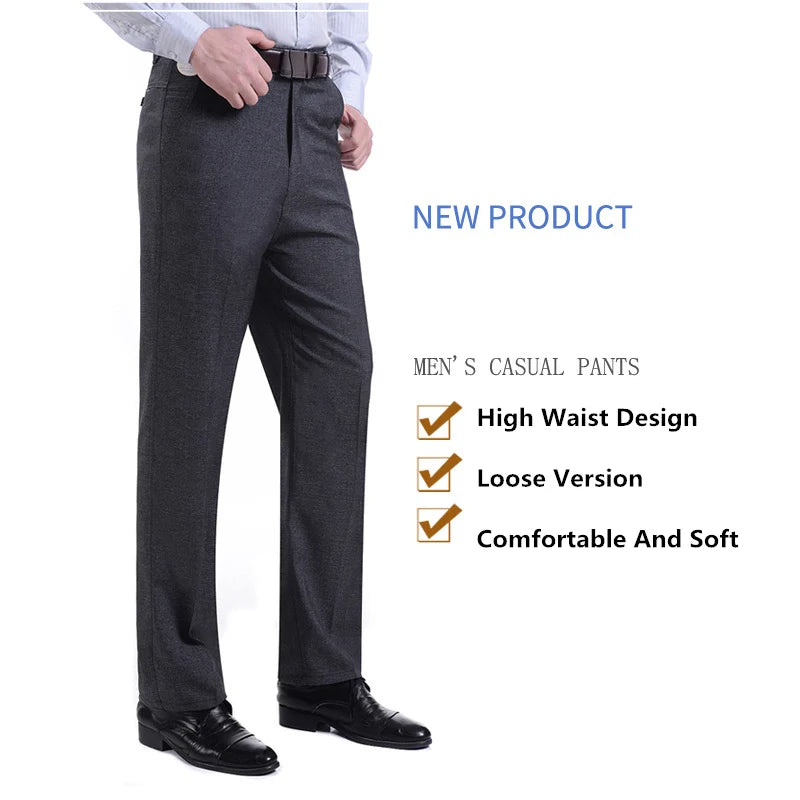 Men's pants | Men's loose thin pants | Men's high waist straight pants |BEGOGI SHOP |