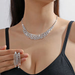3 Pcs/Set Women Lady Necklace Earrings | BEGOGI shop| 20 CHINA
