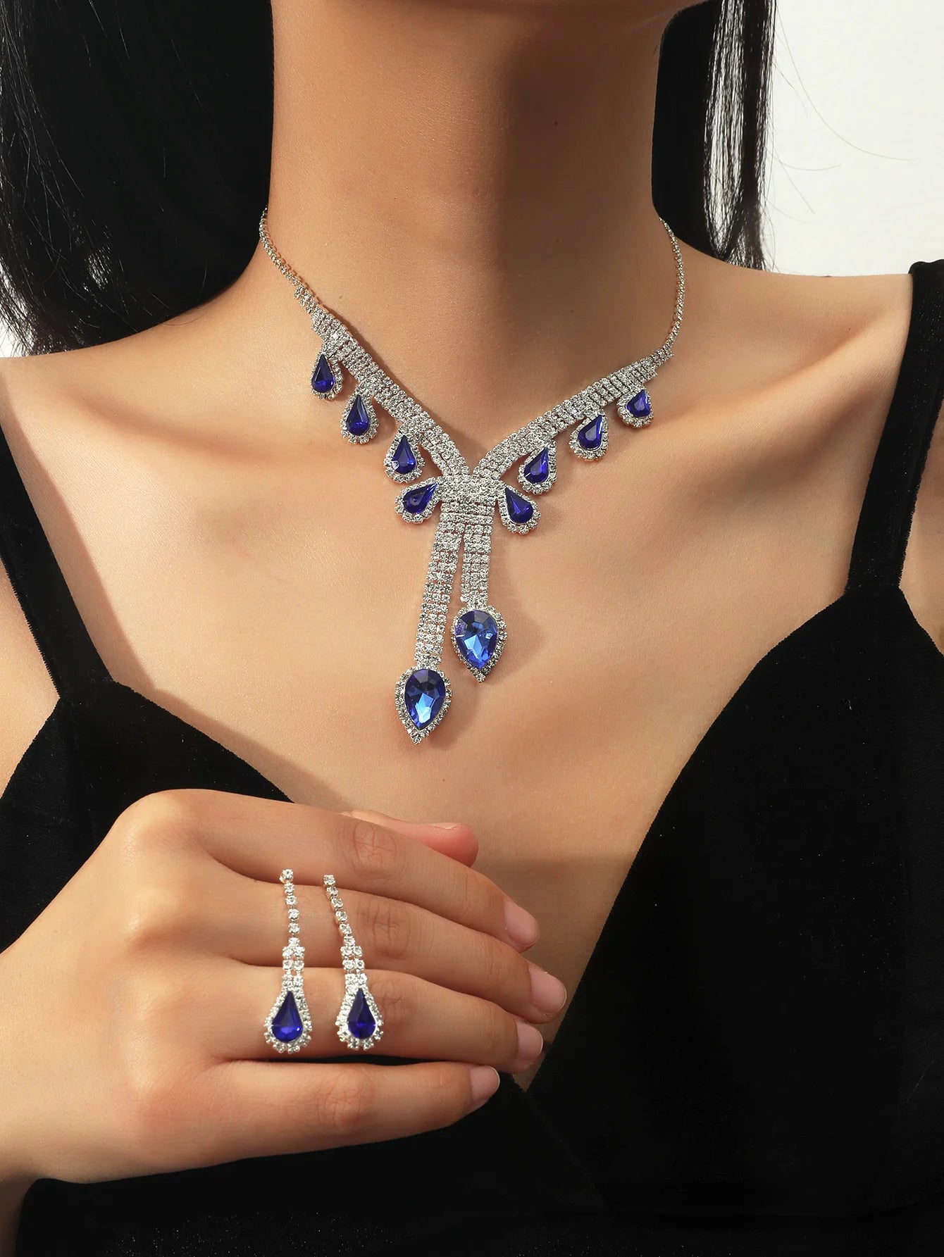 Luxury Classic Jewelry for Women | BEGOGI shop | DTN14027024BU 45cm