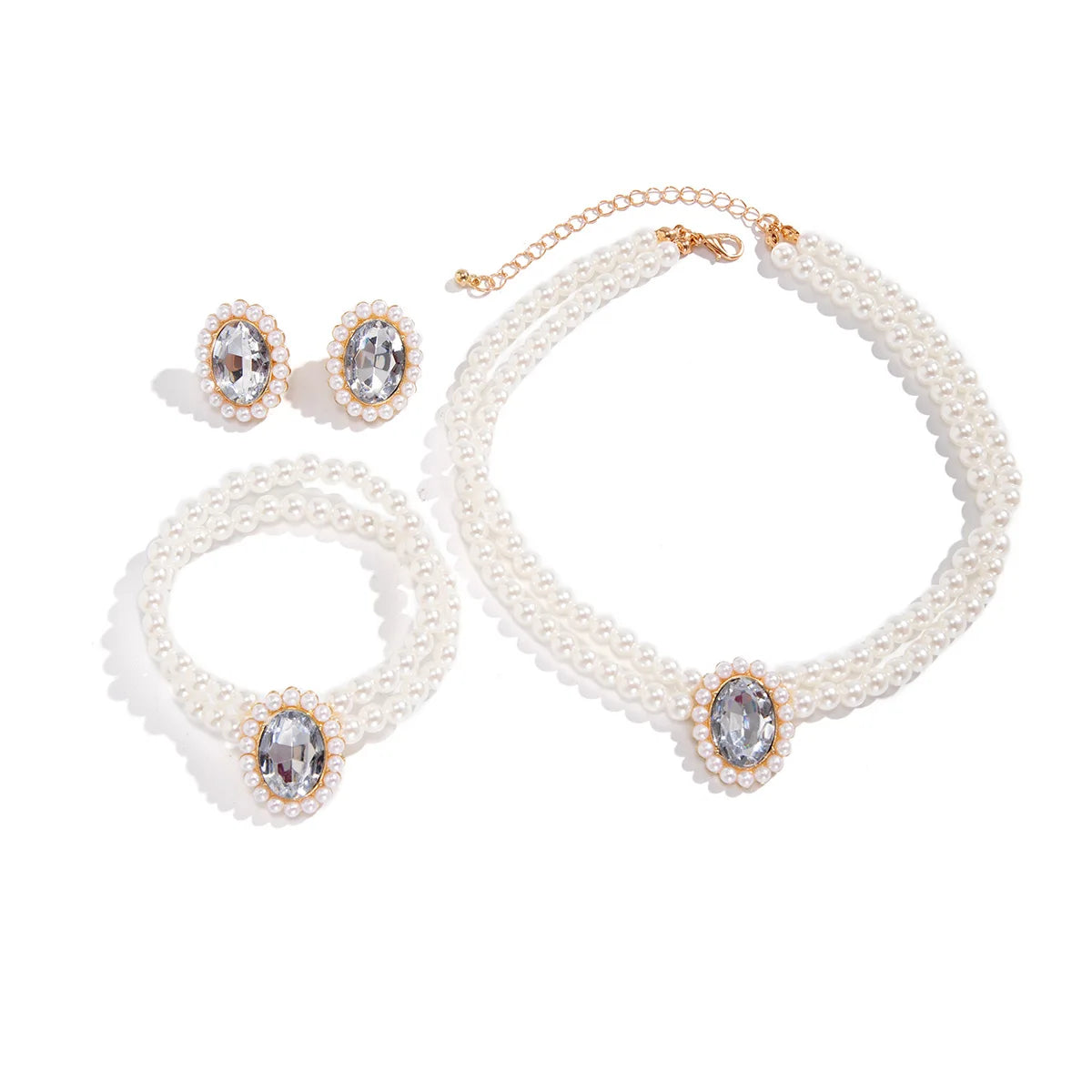 Imitation Pearl Necklace and Bracelet for Women | BEGOGI shop |