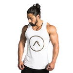 Men's Cotton Tights Loose Training Workout Sleeveless T-shirt Vest