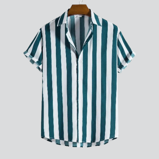 Vertical Stripes Men's Shirt | BEGOGI shop |