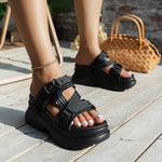 thick-soled buckle sandals | summer beach shoes for women | Begogi Shop |